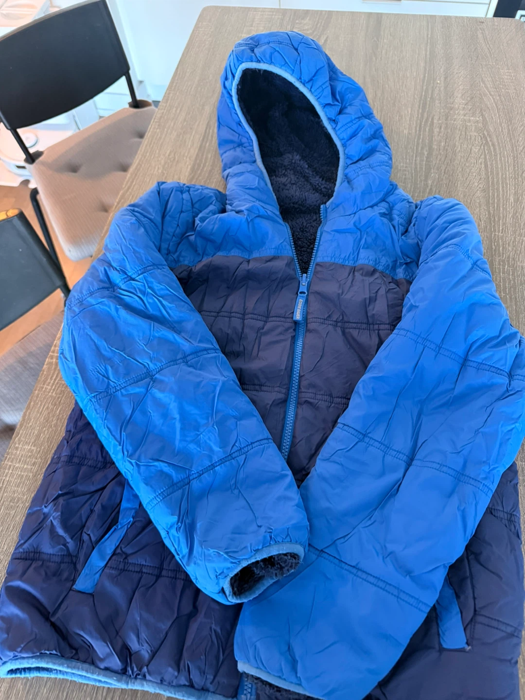 Free Clothes with Eddie Bauer Blue Hooded Jacket - photo 3