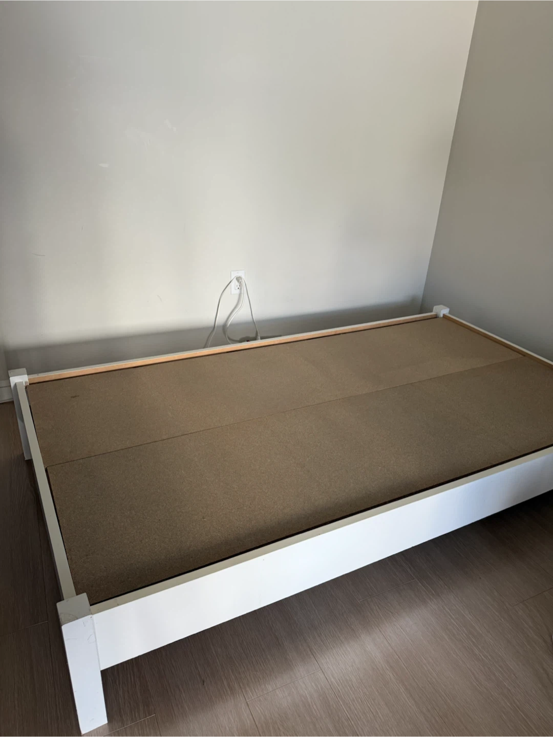 White Single Bed Frame - photo 2