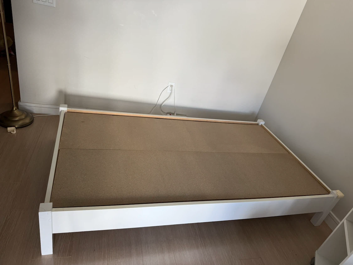 White Single Bed Frame - photo 4