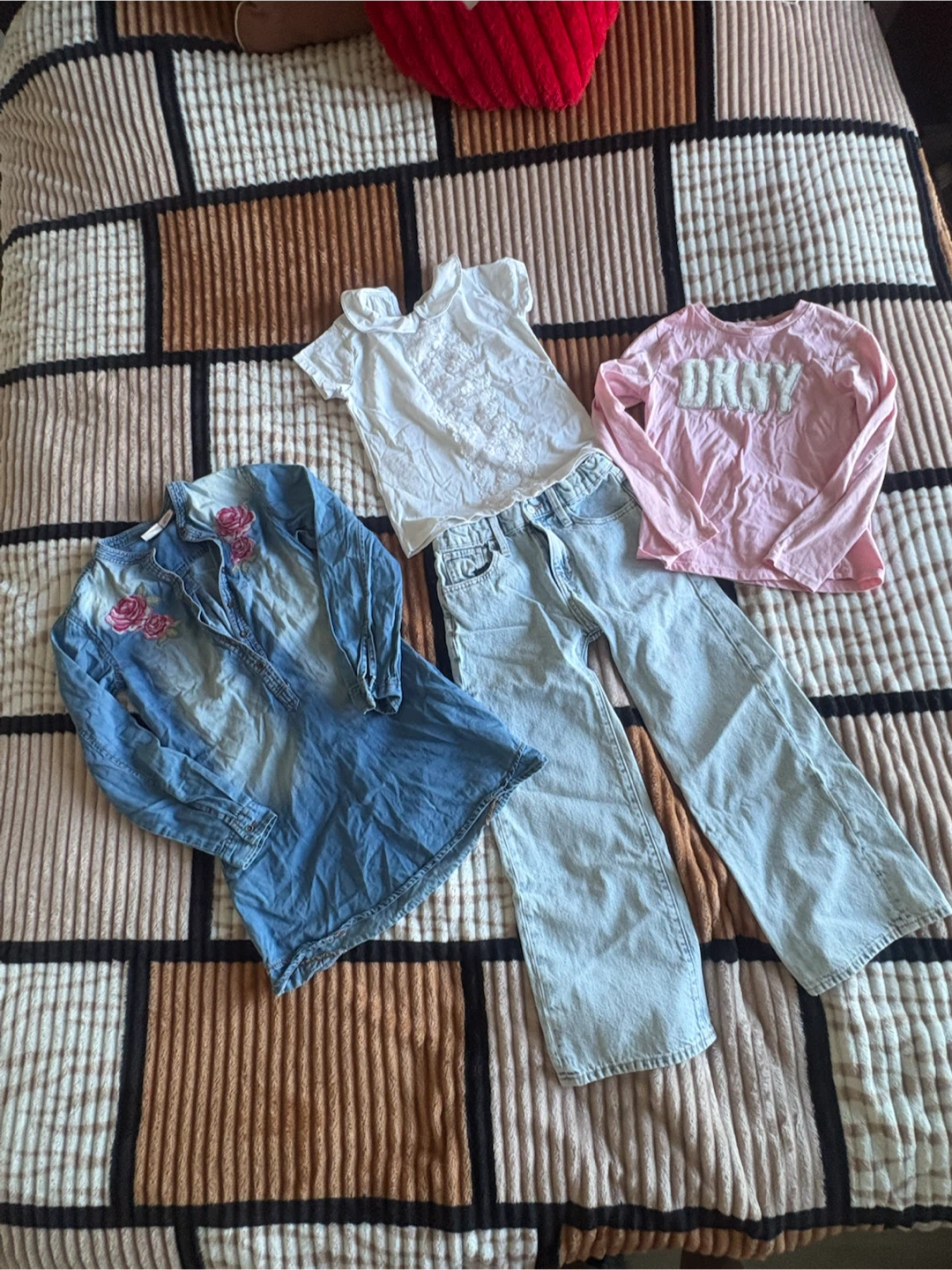 Girls Mixed Clothing Bundle - DKNY, Old Navy, Manguun