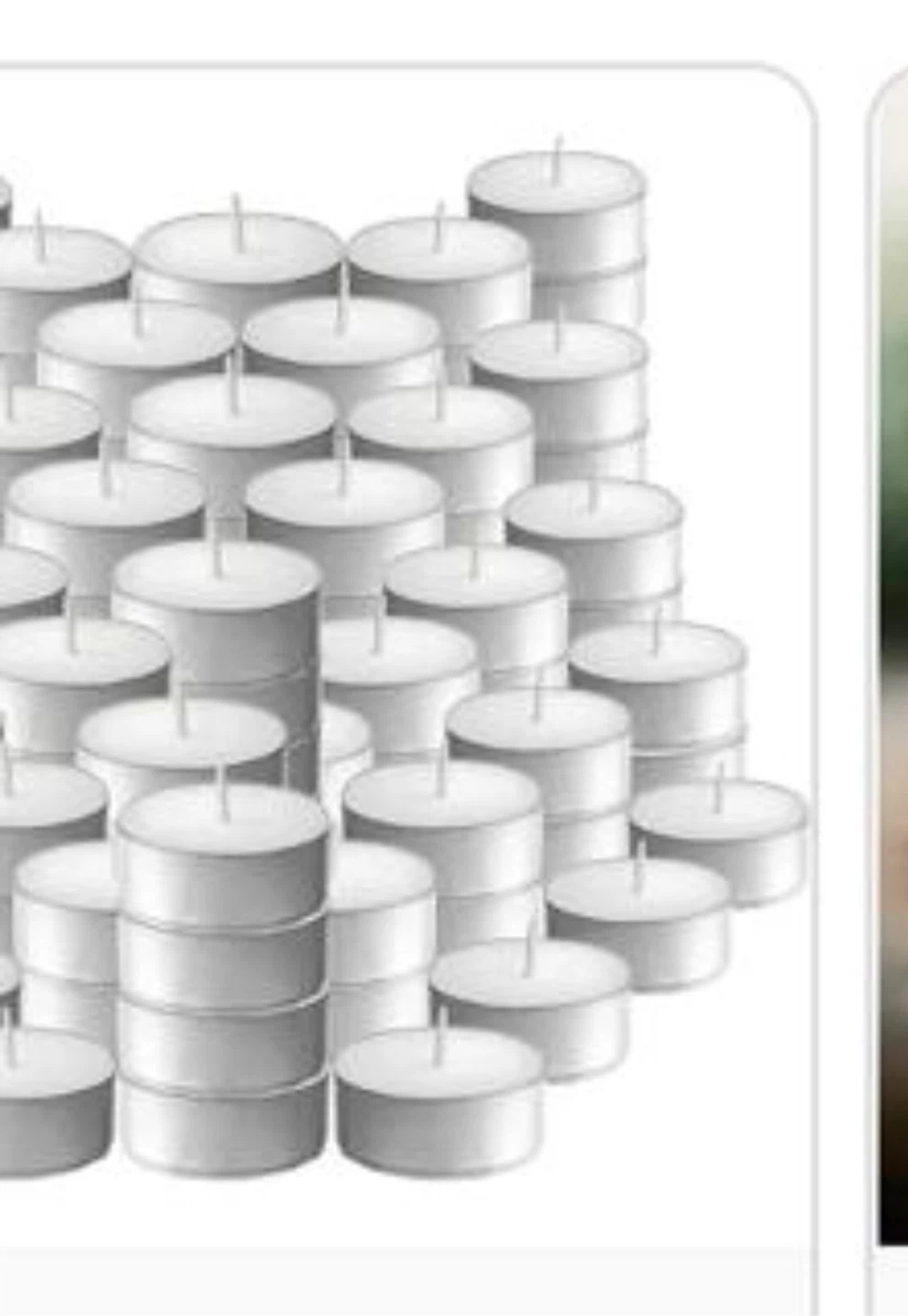 Box of Tea Light Candles