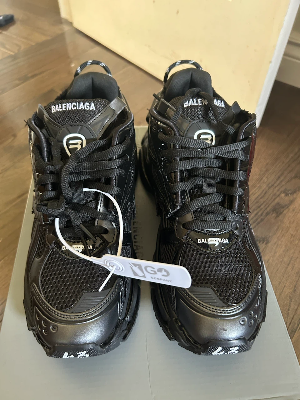 Balenciaga Runner Sneakers Black