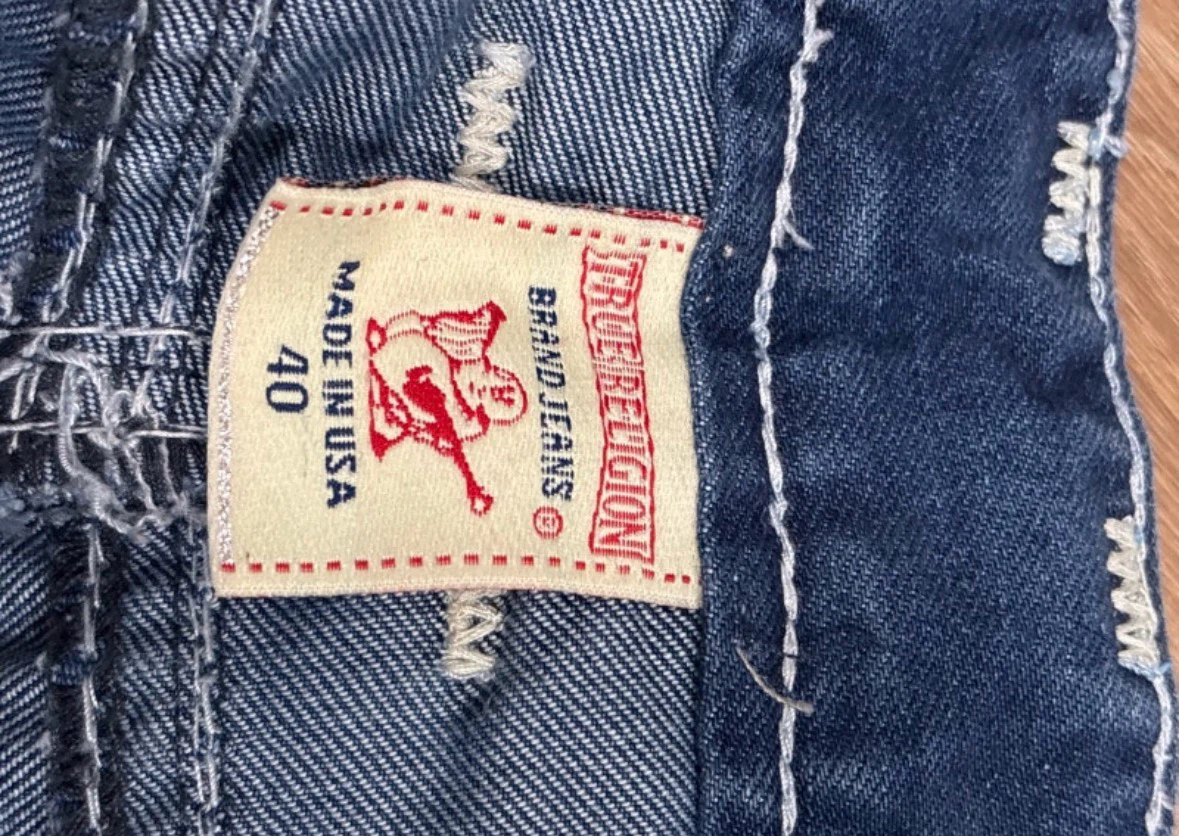 Men’s True Religion Billy Super Big T Jeans sz40 - photo 5