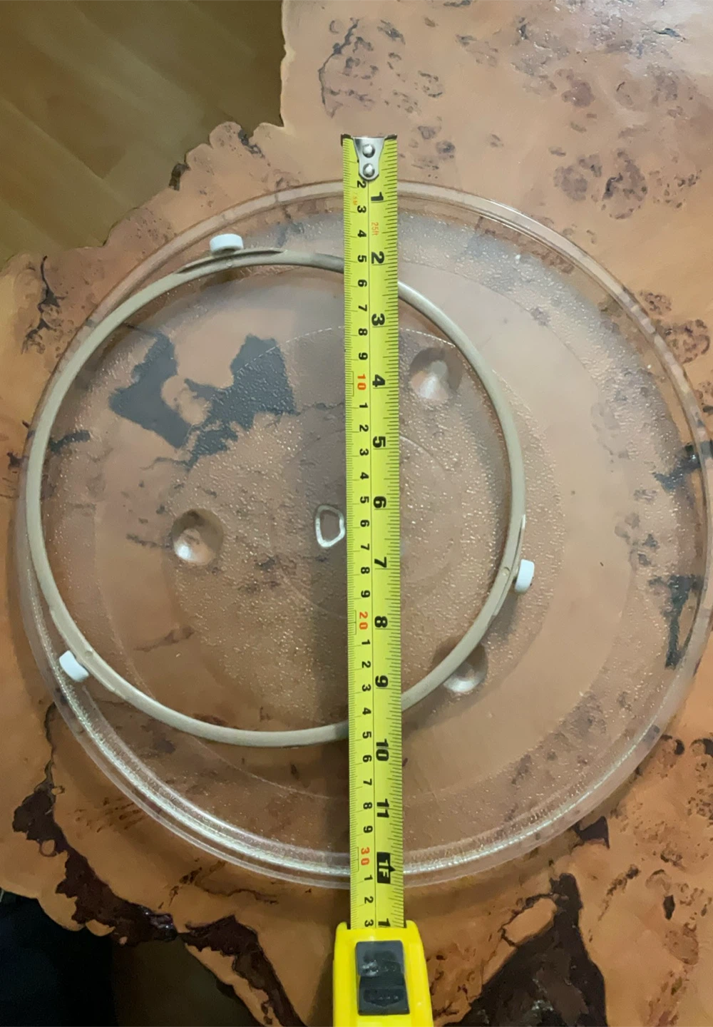 Microwave Glass Turntable Tray and Roller Ring