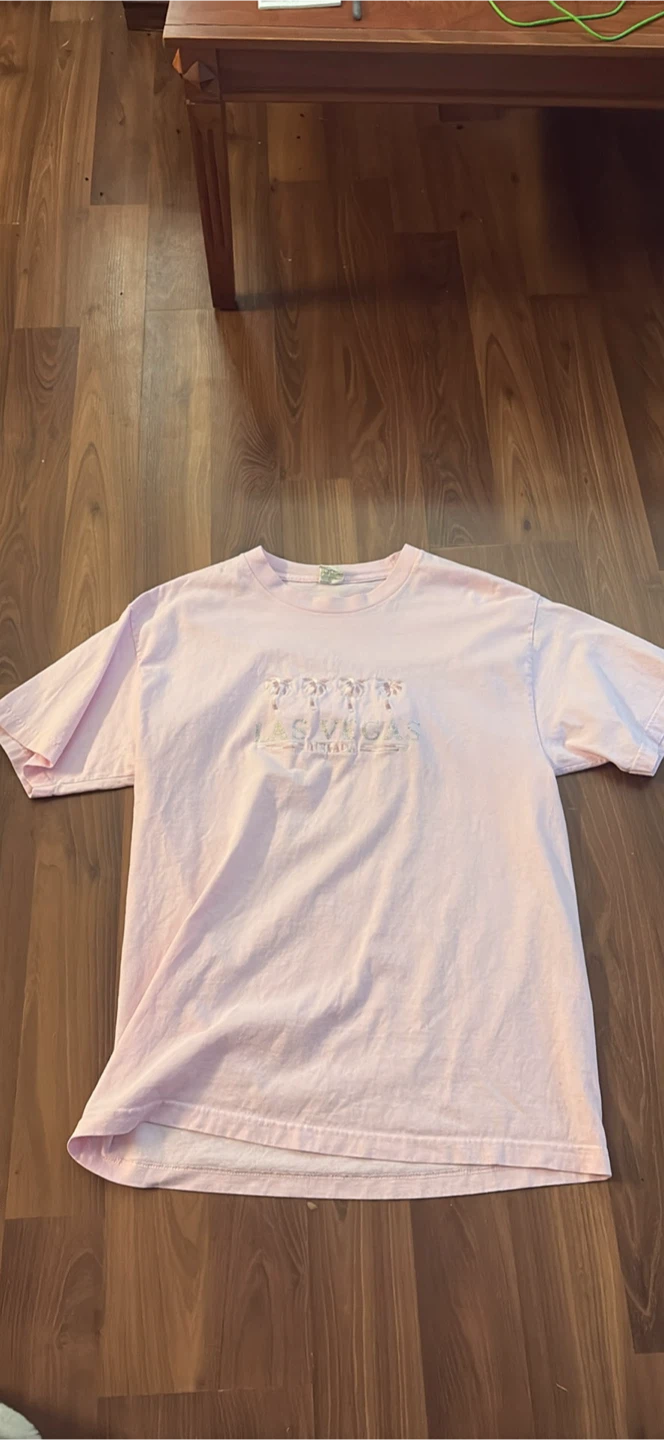 Light Pink Las Vegas Graphic T-Shirt