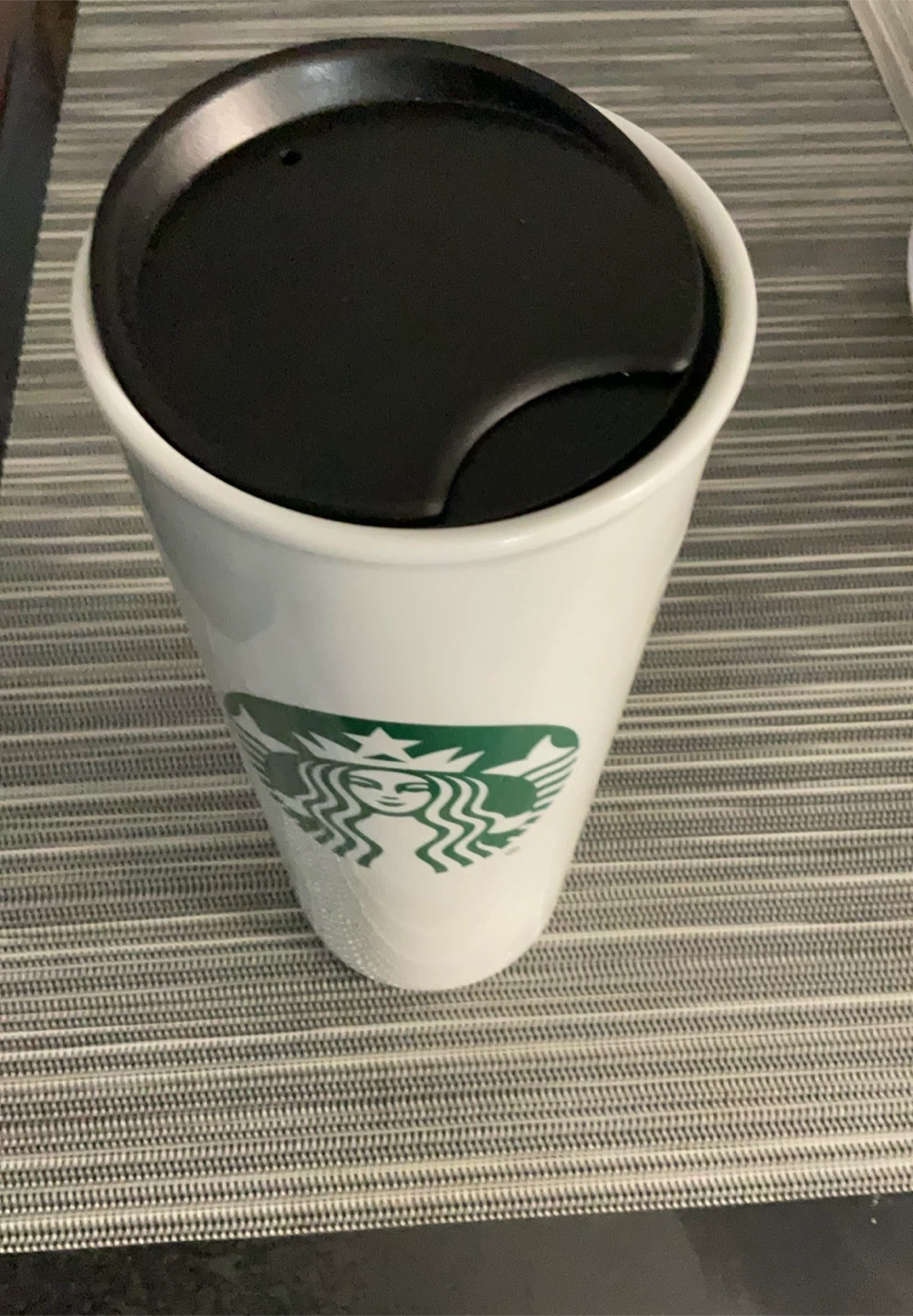 brand new Starbucks White Ceramic Tumbler