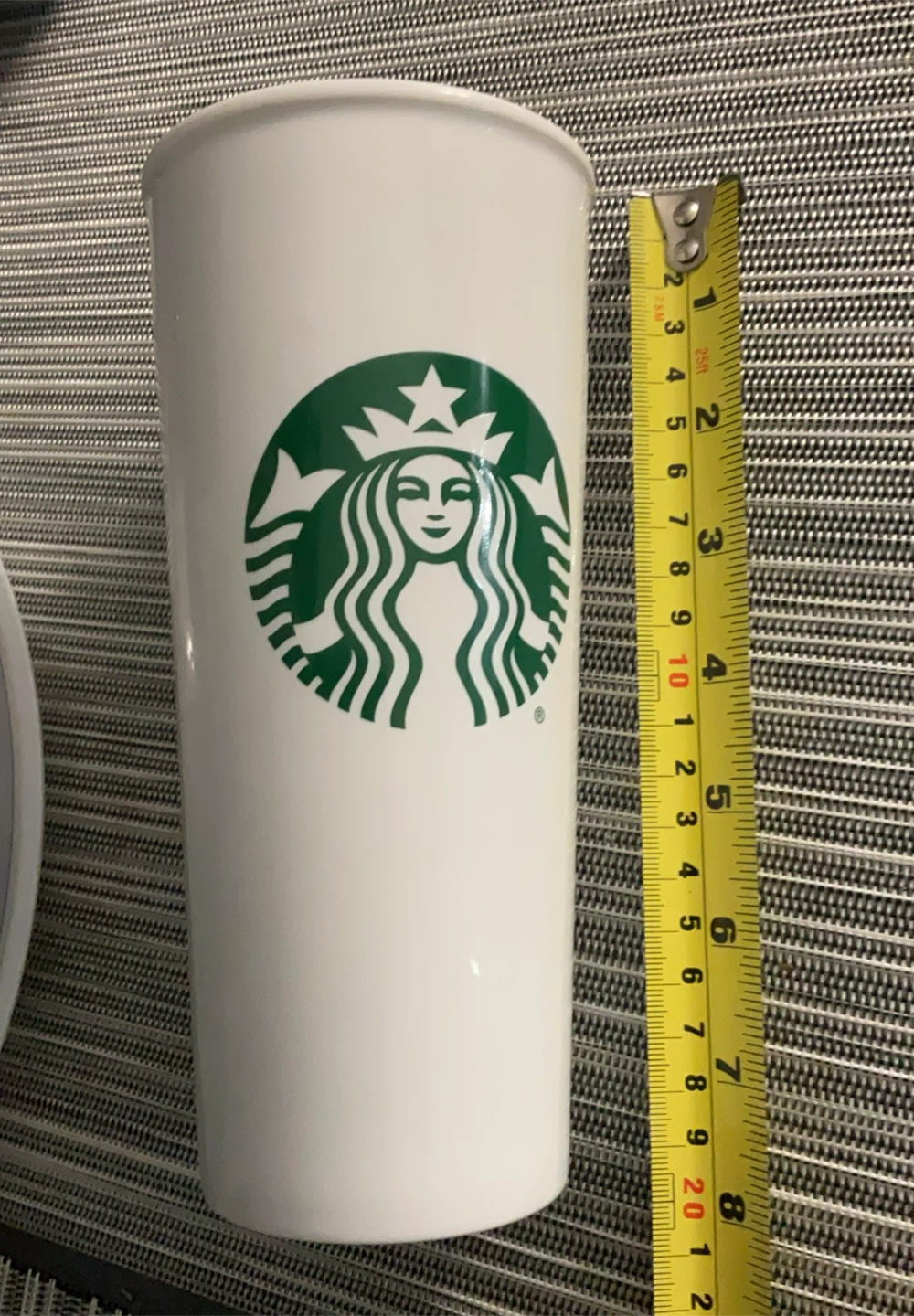brand new Starbucks White Ceramic Tumbler - photo 2