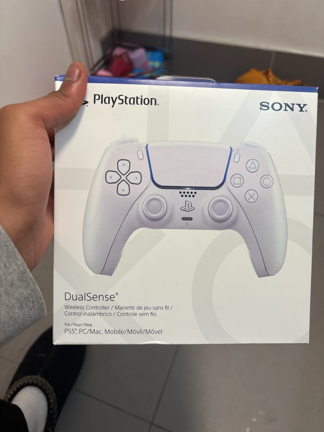 Sony PlayStation 5 DualSense Wireless Controller Chroma Pearl
