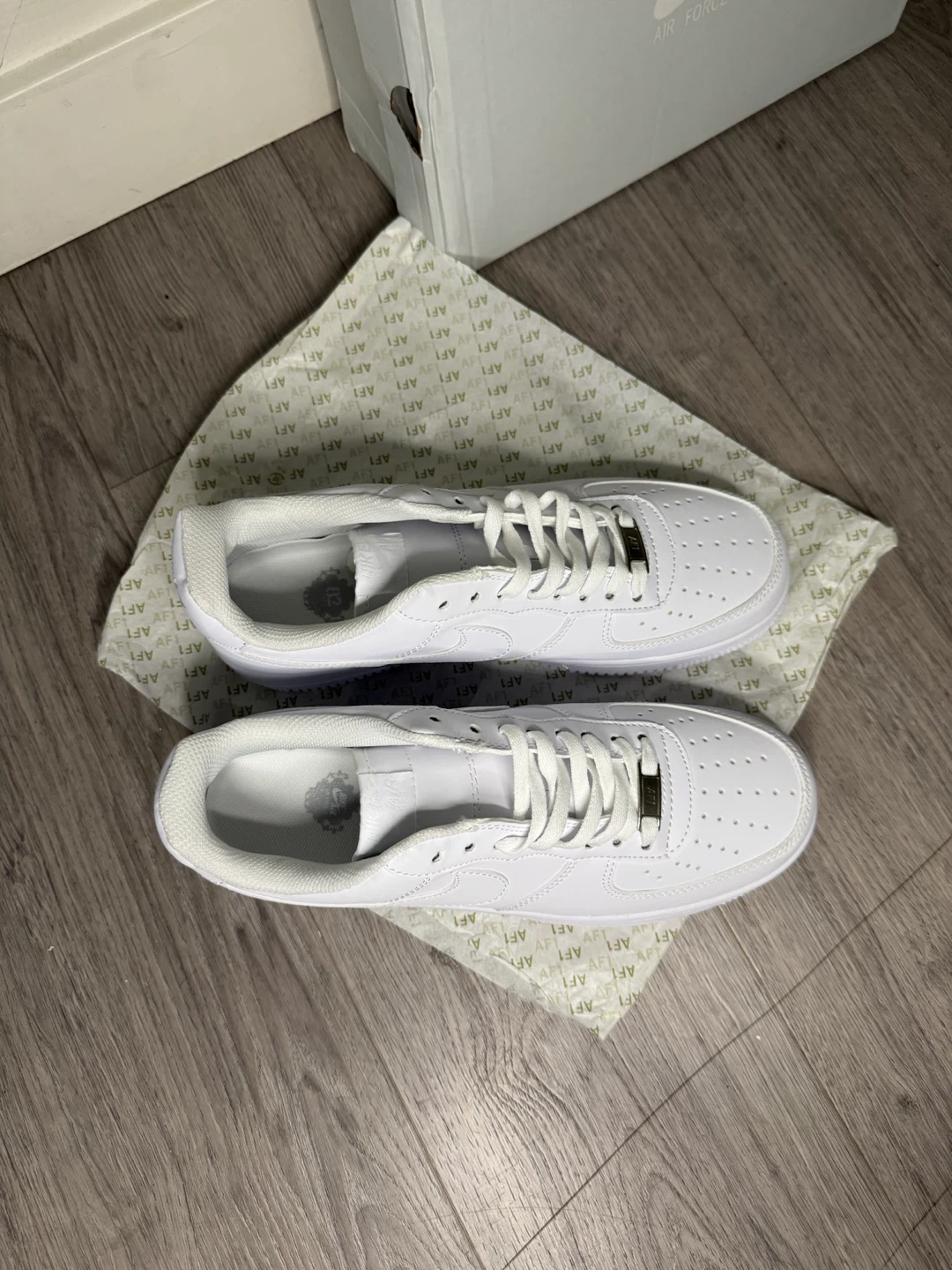 Nike Air Force 1 '07 White Sneakers - photo 3