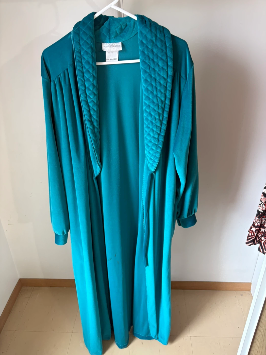 Intimate Details Intimes Teal Robe