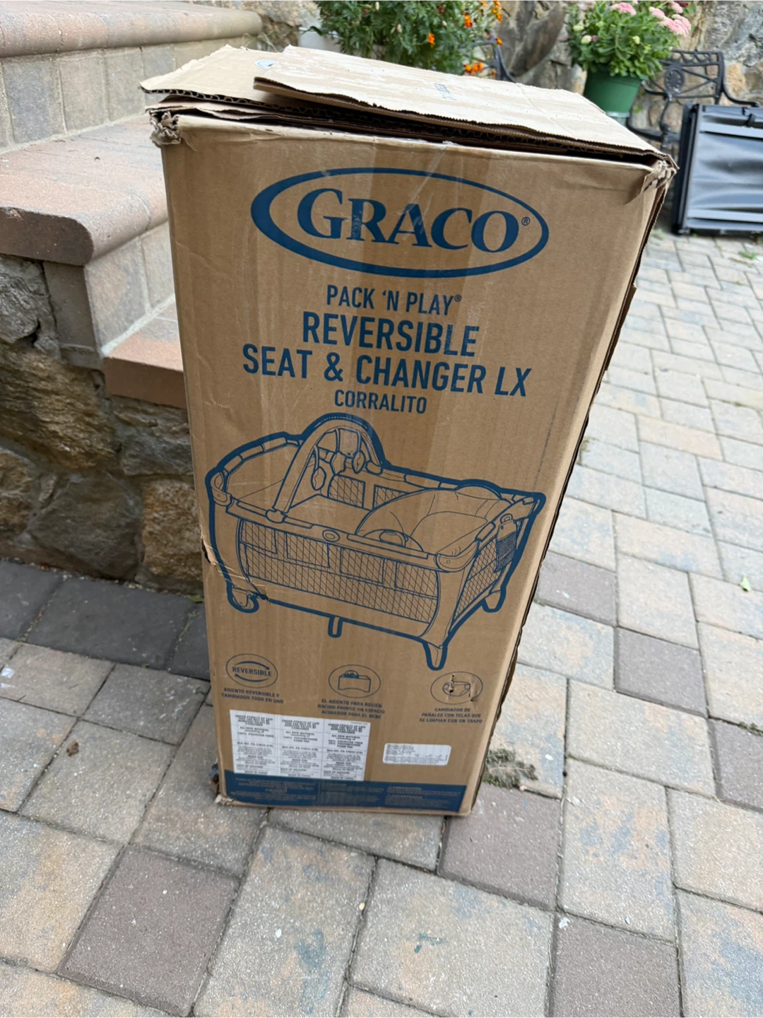 Graco Pack 'n Play Reversible Seat & Changer LX