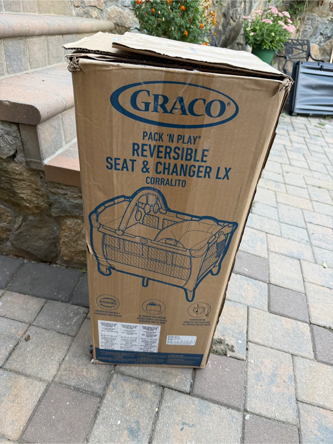 Graco Pack 'n Play Reversible Seat & Changer LX - photo 2