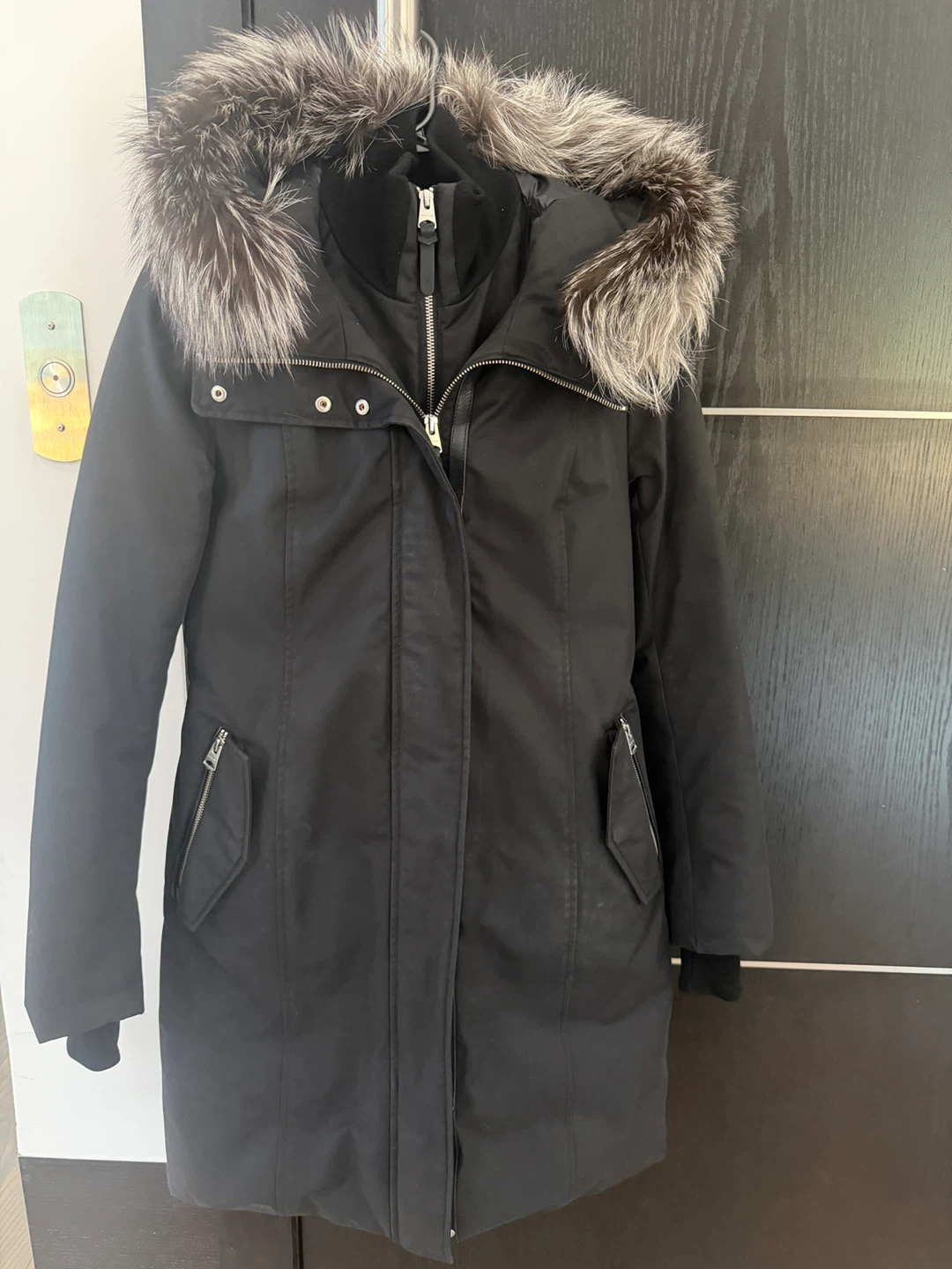 Mackage Black Winter Parka