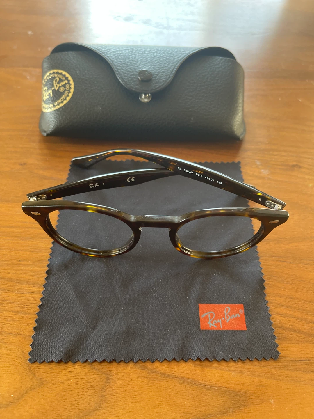 Ray-Ban RB2180-V Tortoise Eyeglasses - photo 5