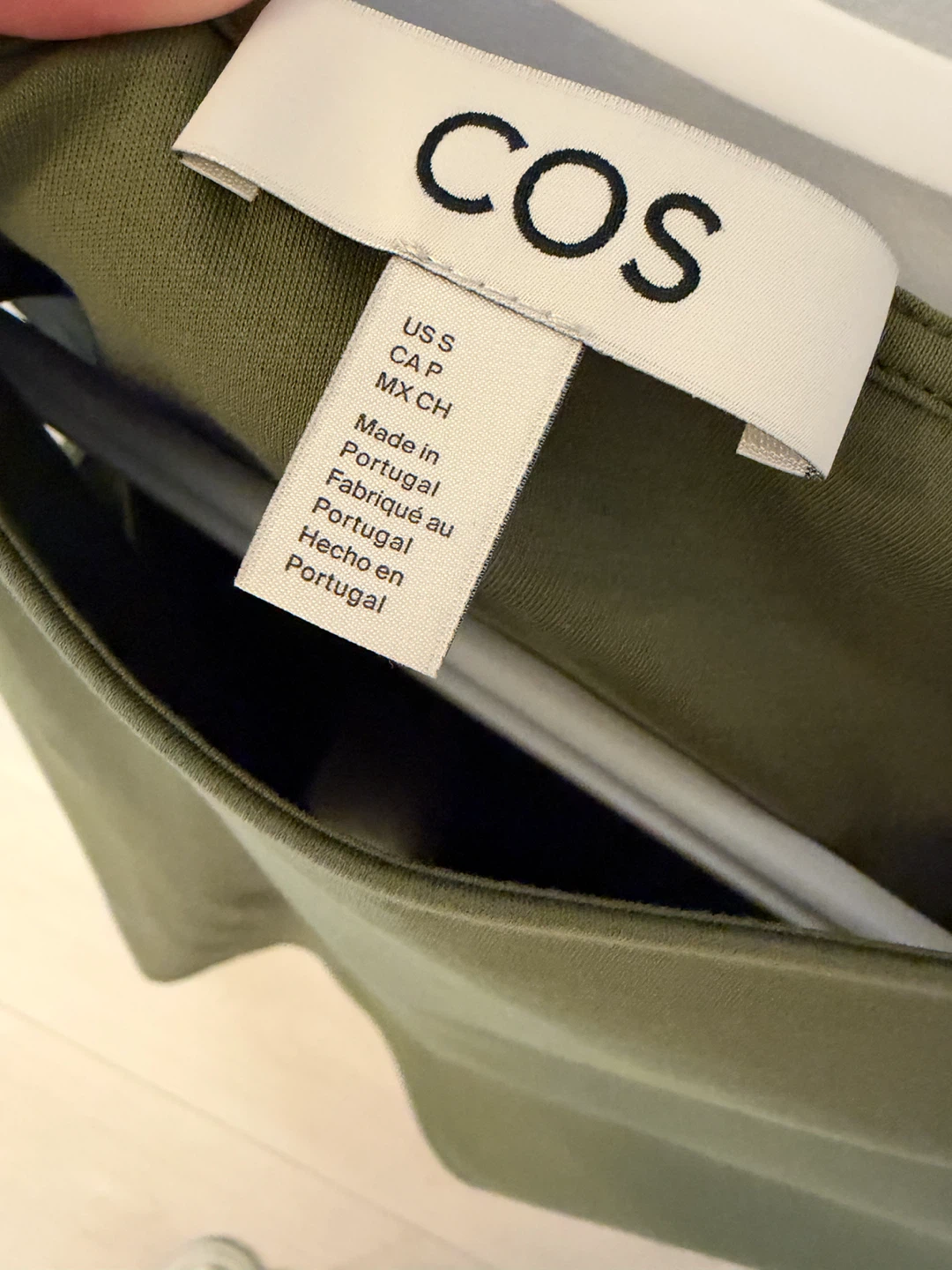 COS Olive Green Tank Top - photo 2