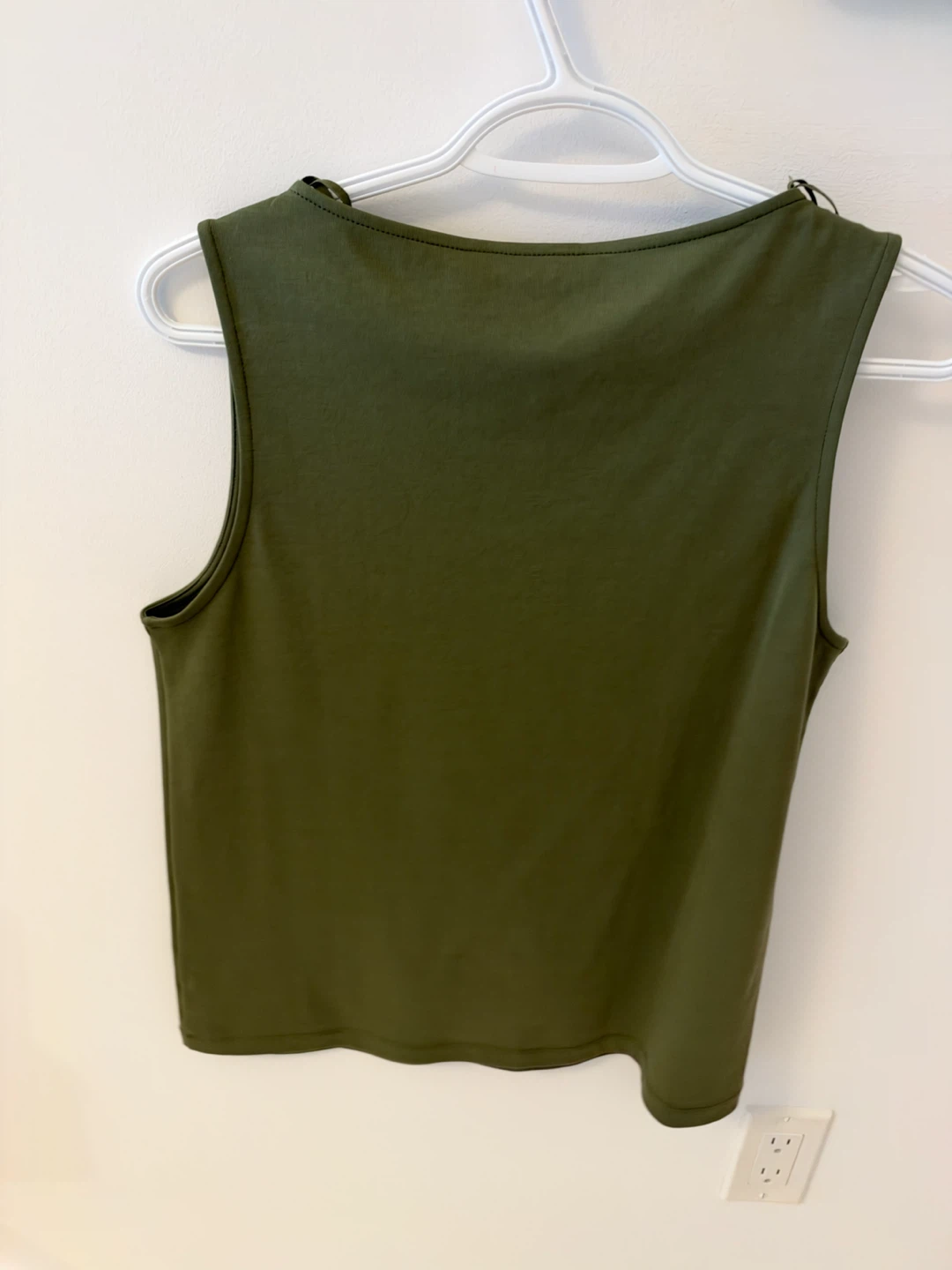 COS Olive Green Tank Top - photo 3