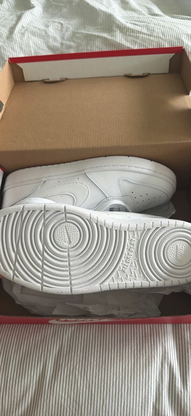 Nike Court Borough Low 2 GS White Size 5.5Y - photo 2