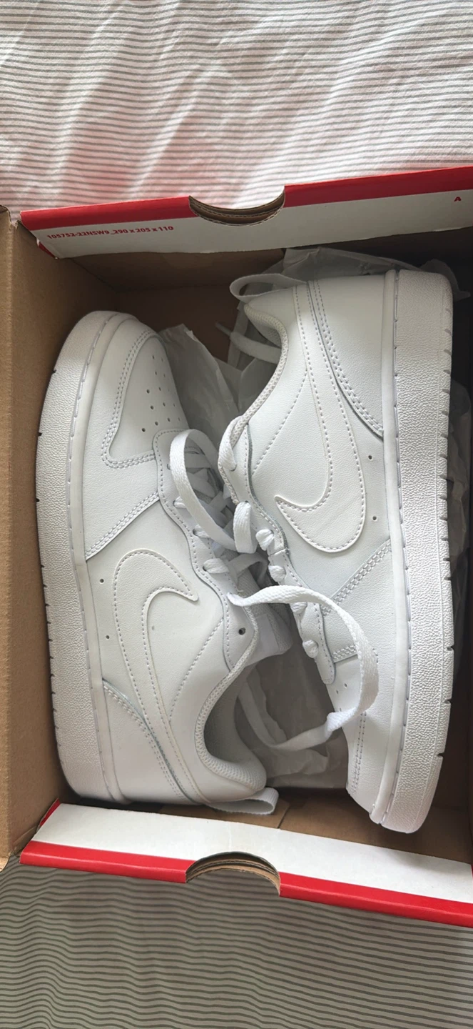 Nike Court Borough Low 2 GS White Size 5.5Y - photo 3