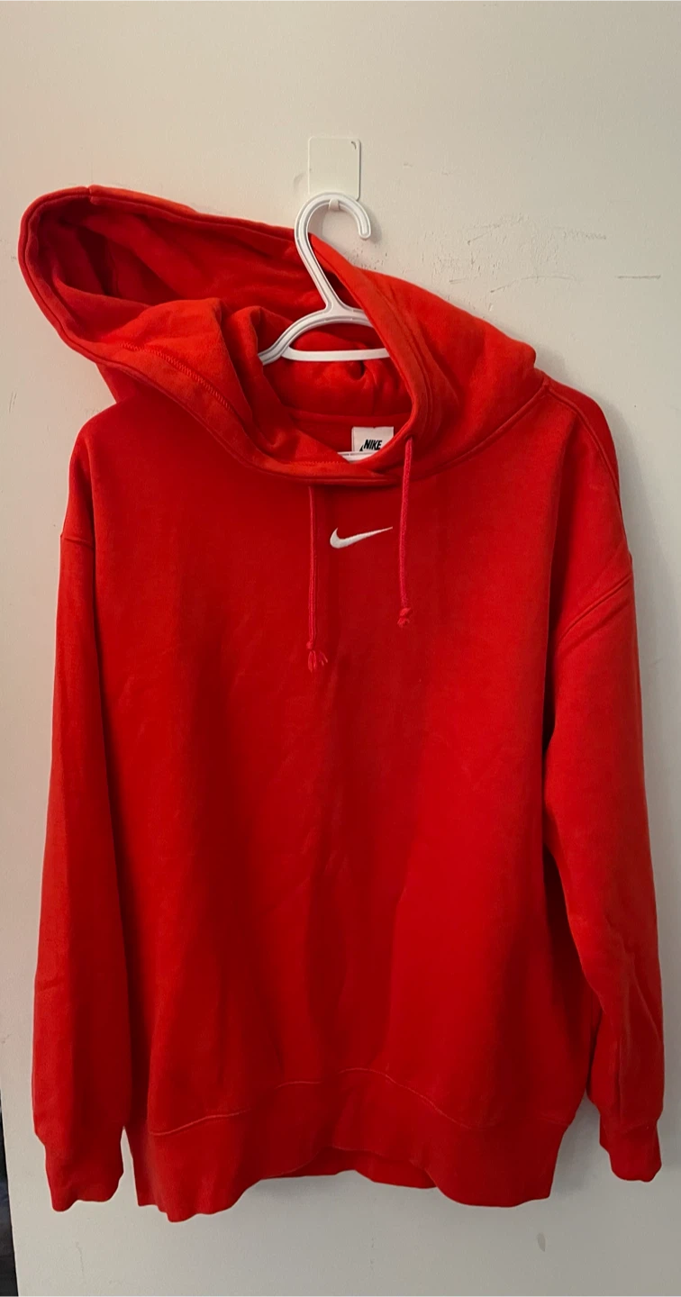 Red Nike Hoodie