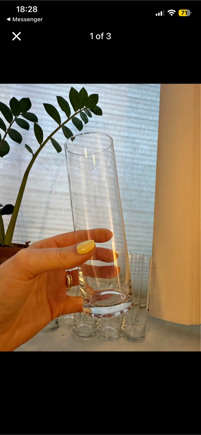 Set of 10 Bud Vases