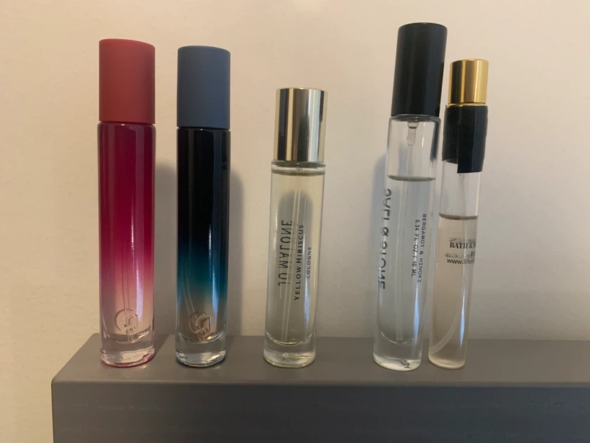 Travel Perfume De-clutter: all info below 👇