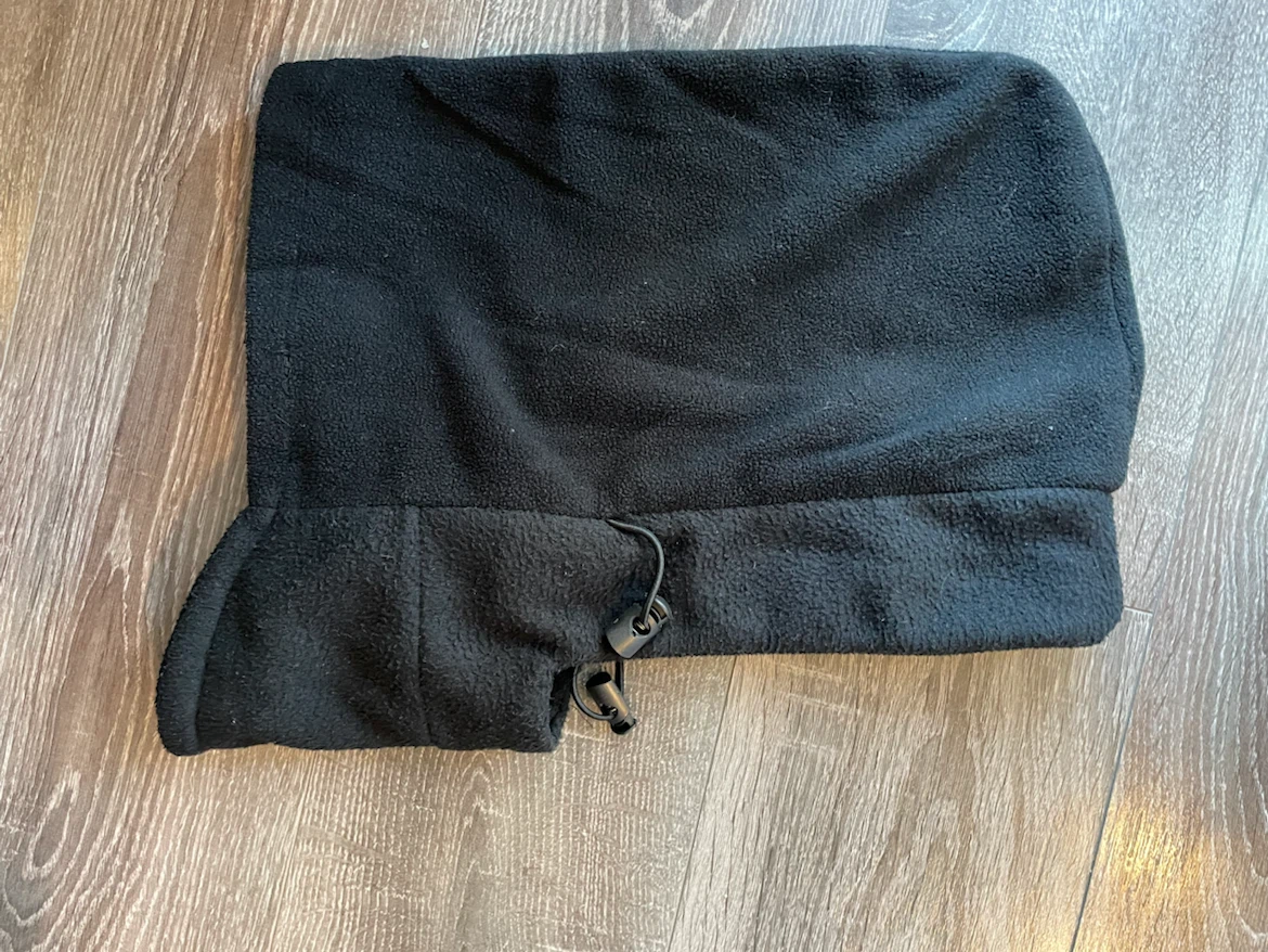 Black Fleece Hood Balaclava - photo 2