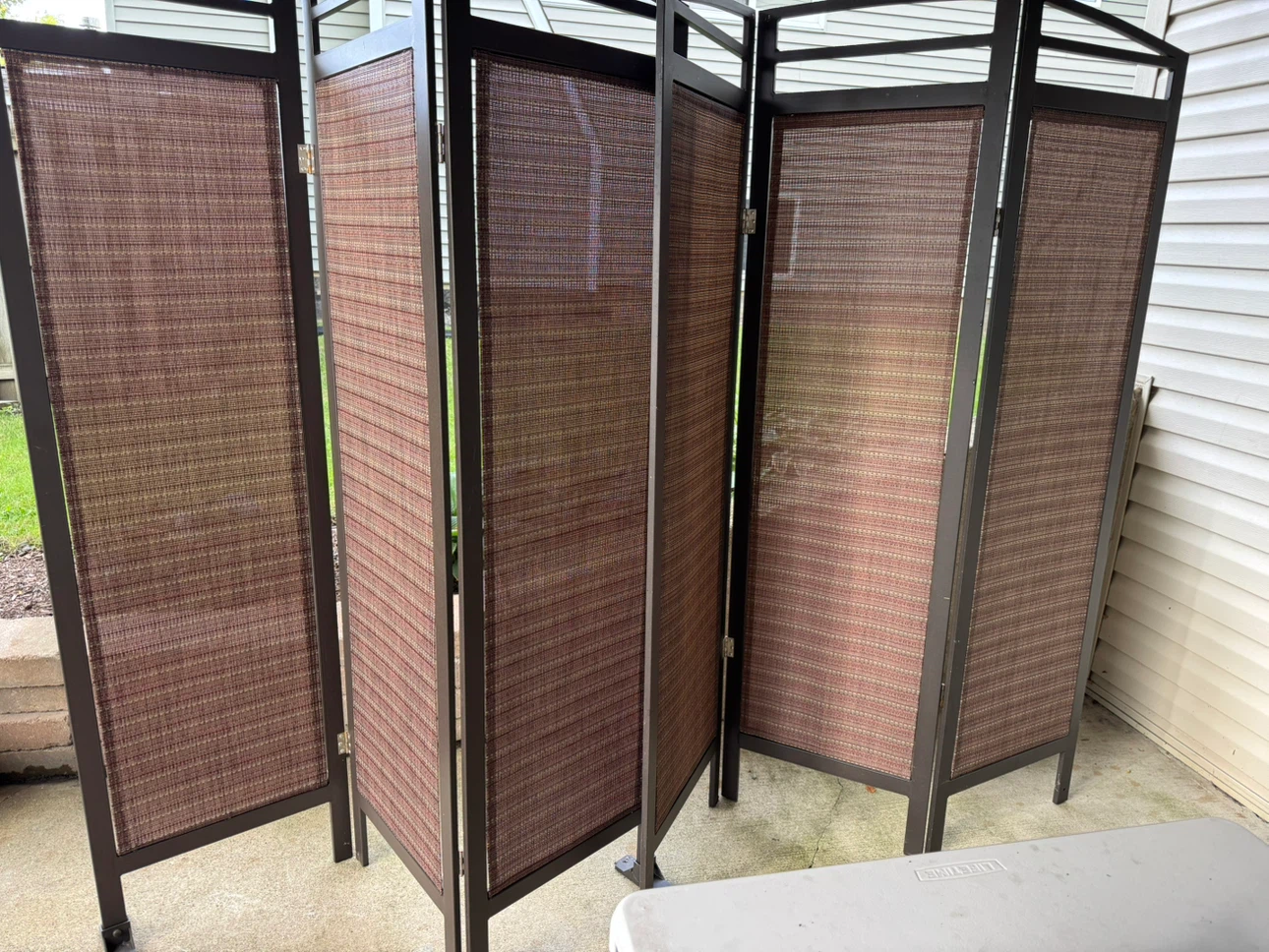 6- Panel Folding Privacy Screen