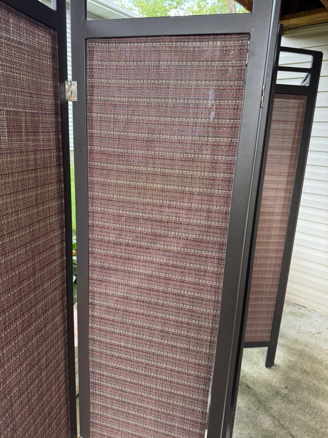 6- Panel Folding Privacy Screen - photo 3