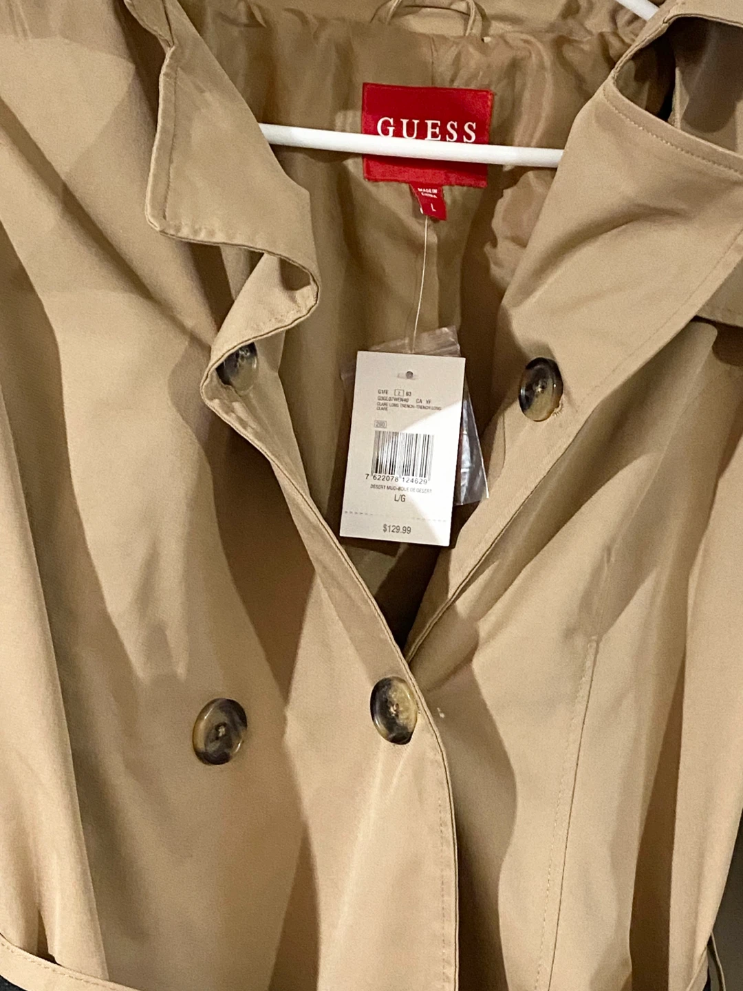 Guess Clare Long Trench Coat - photo 4