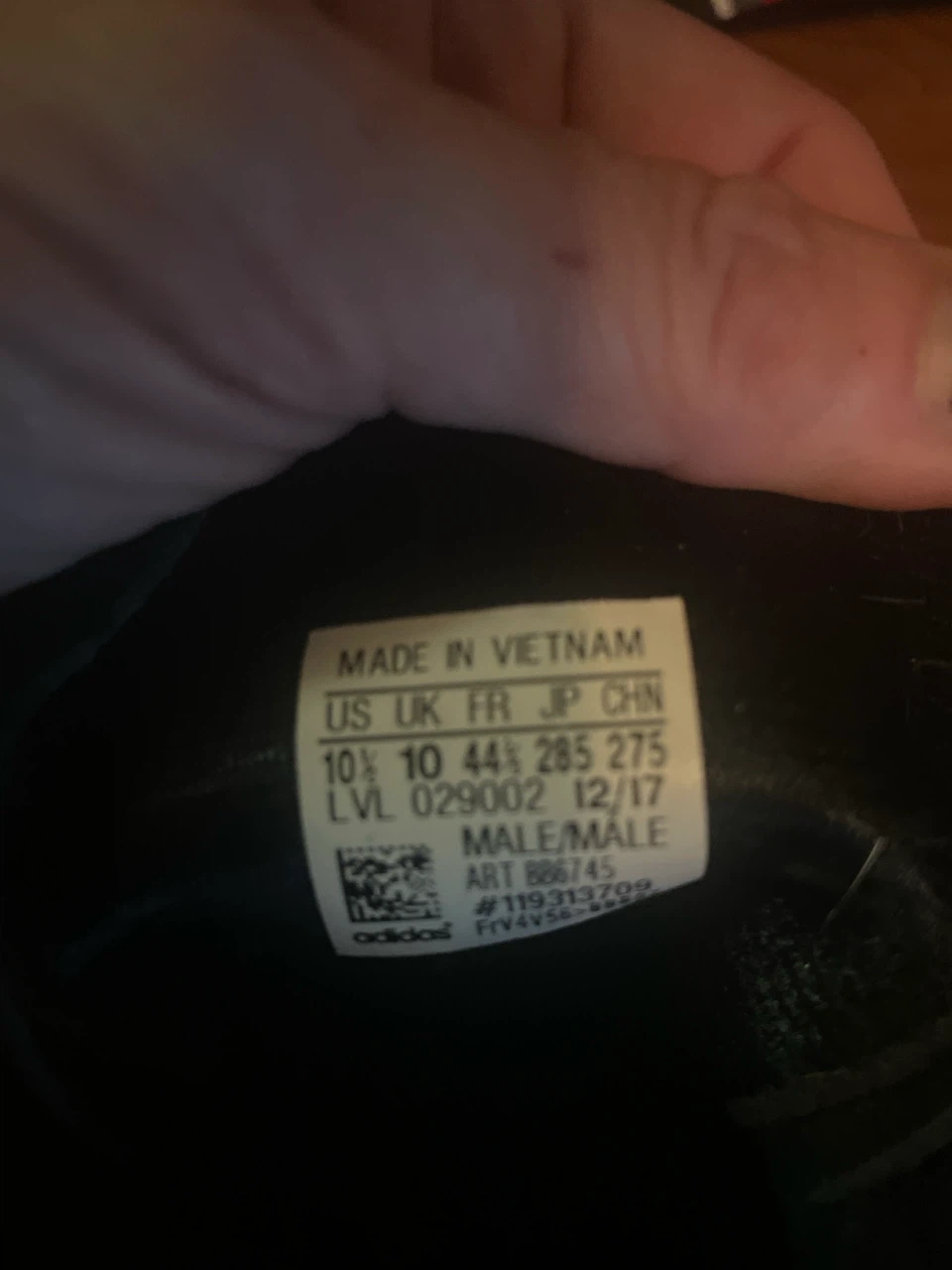 Adidas Black Sneakers US Size 10.5 - photo 4