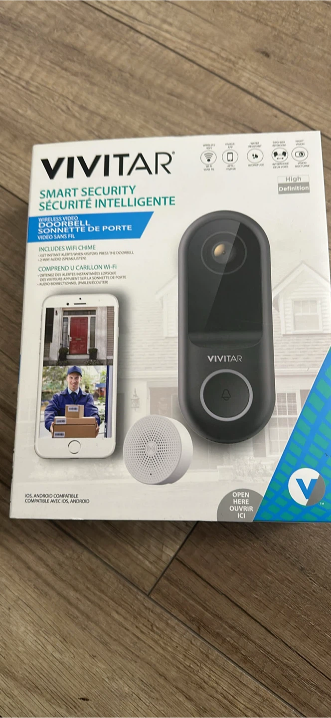 Vivitar Smart Security Wireless Video Doorbell