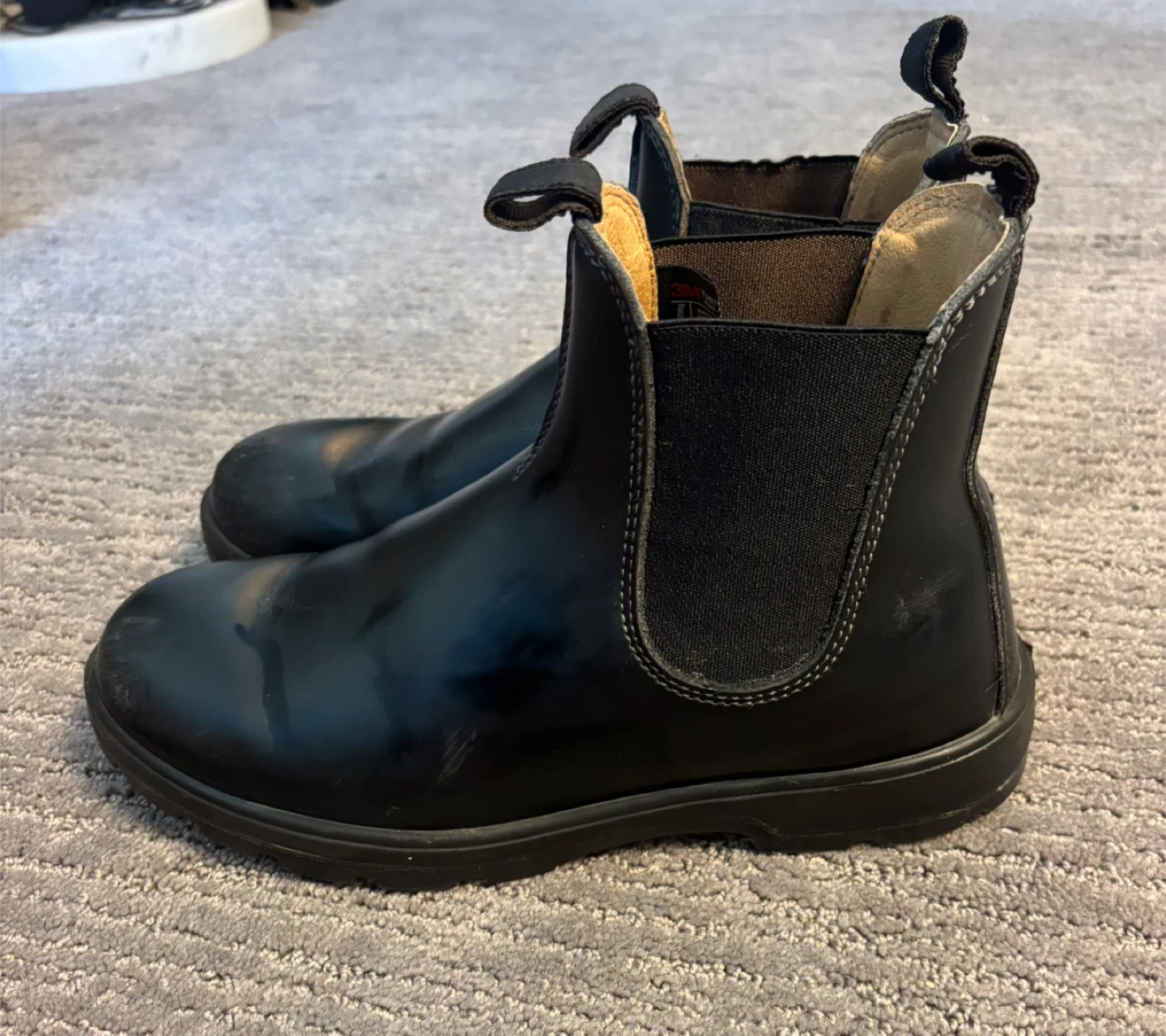 Prospector Black Boots Size 9 - photo 3