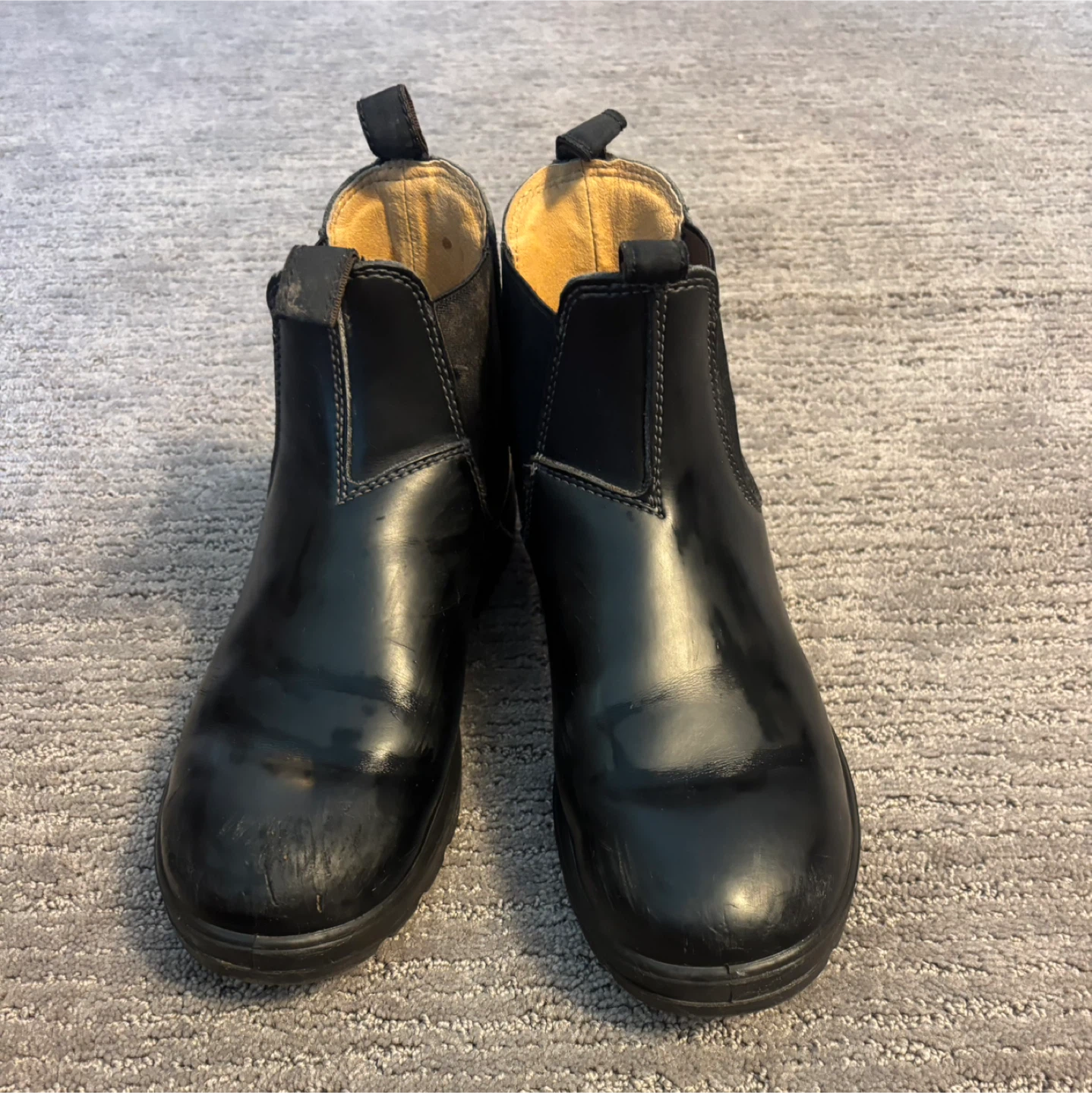 Prospector Black Boots Size 9 - photo 2