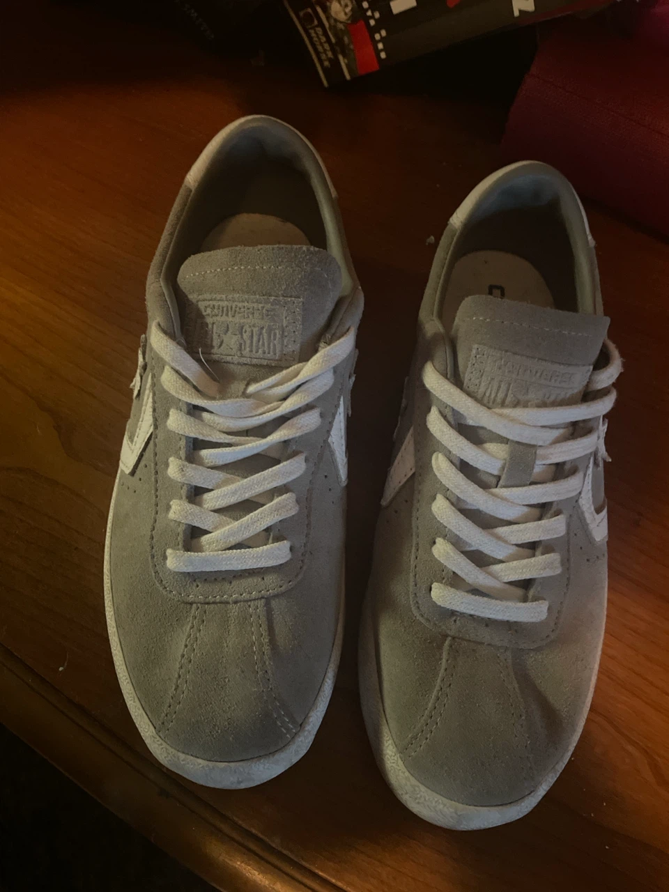 Converse Star Player Grey Suede Sneakers Size 7 US - photo 3