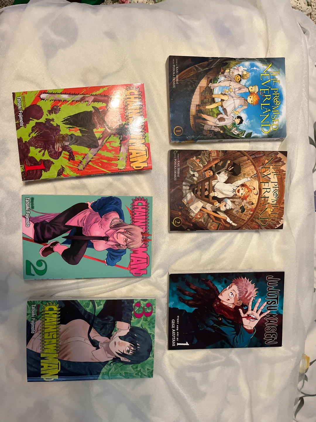 Assorted Manga Collection - Chainsaw Man, JJK, Neverland
