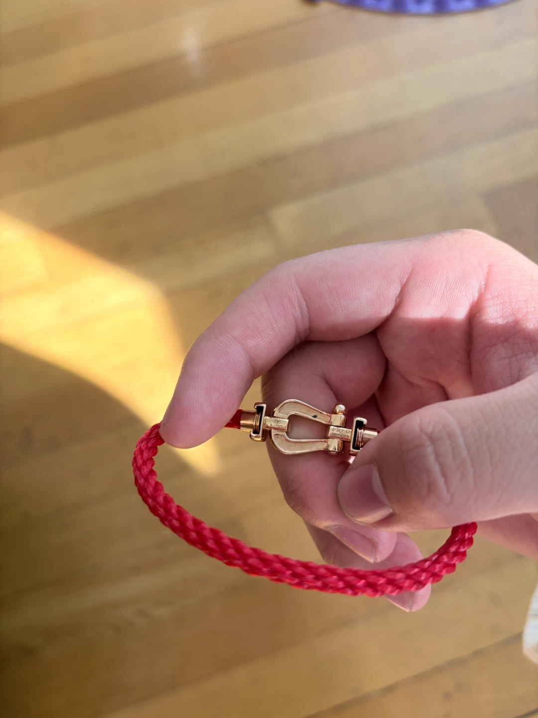 FRED Force 10 Red Braided Bracelet - photo 2