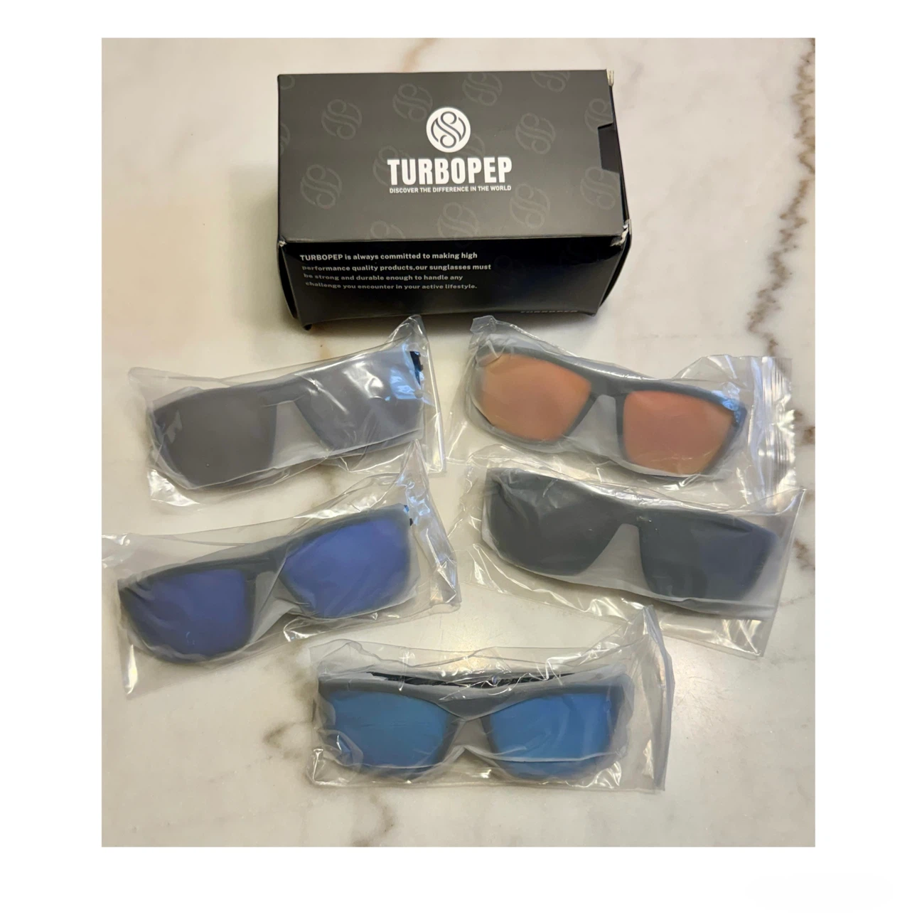 Brand new 5 Pack Polarized Sunglasses Men and Women - photo 2