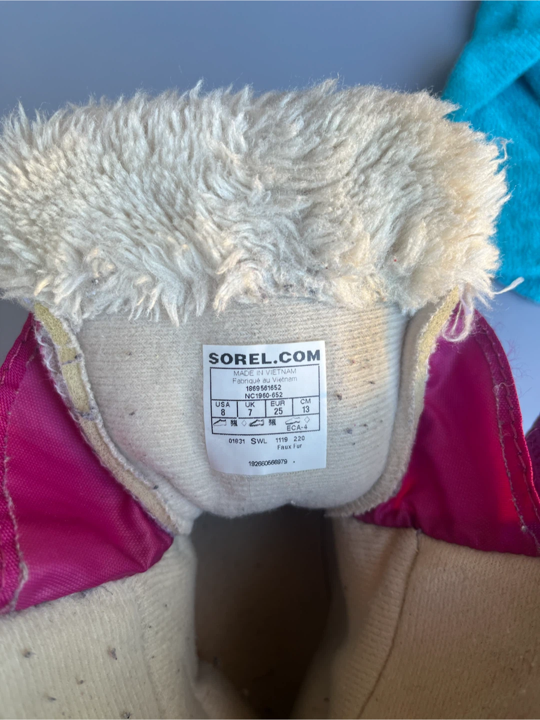 Sorel Winter Boots Pink Size 8 - photo 3