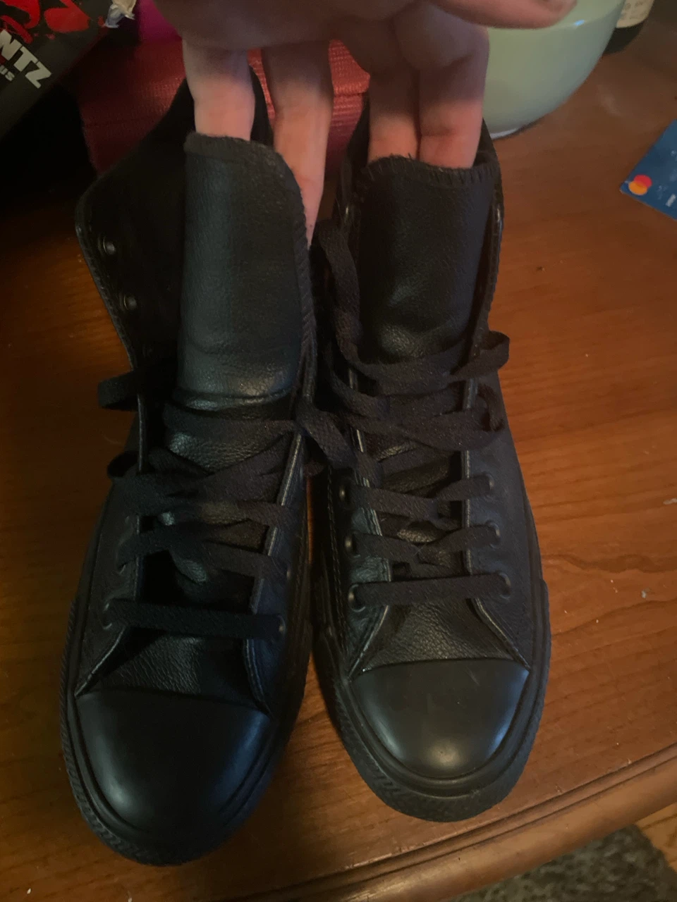Converse Chuck Taylor All Star High Top Leather Black - photo 2