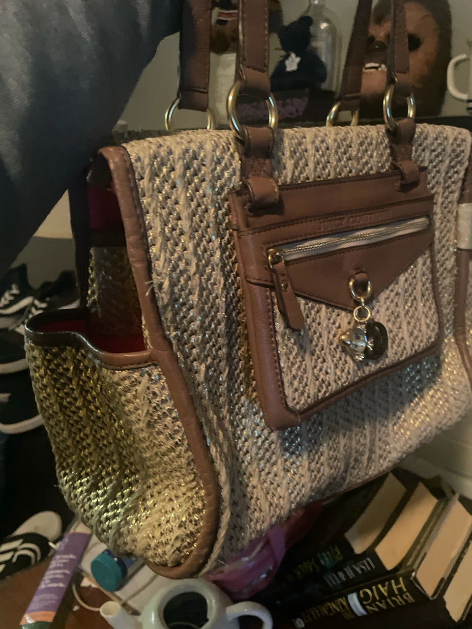 Juicy Couture woven tote bag - photo 3