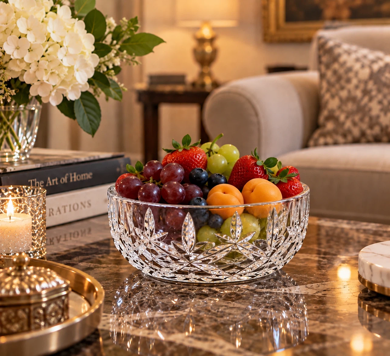 Crystal Fruit Bowl