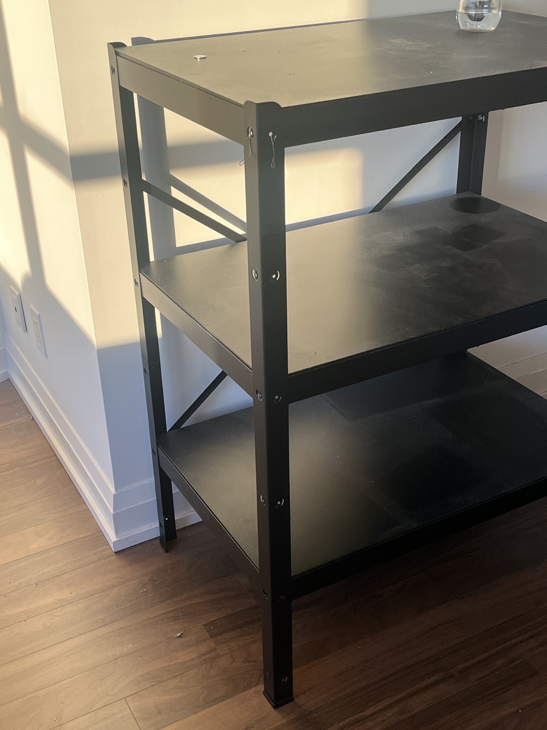 IKEA BROR Shelving Unit Black - photo 2