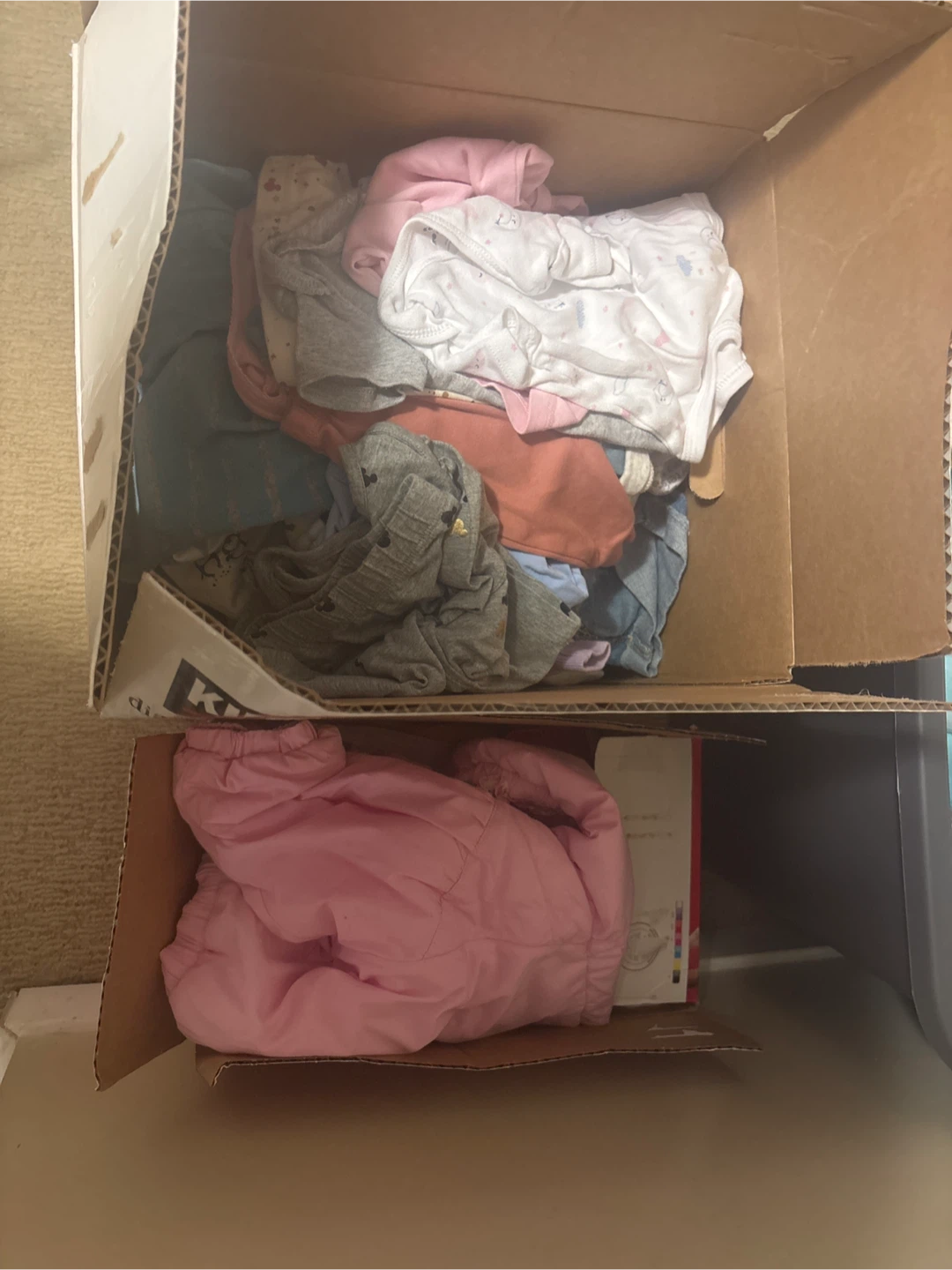 Assortment of baby girl clothes 3M-18M