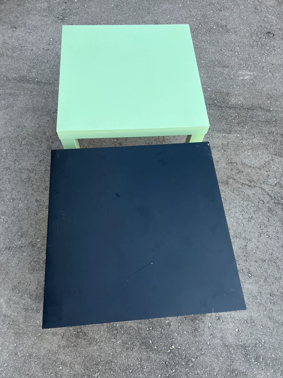 Set of Two IKEA Lack Side Tables