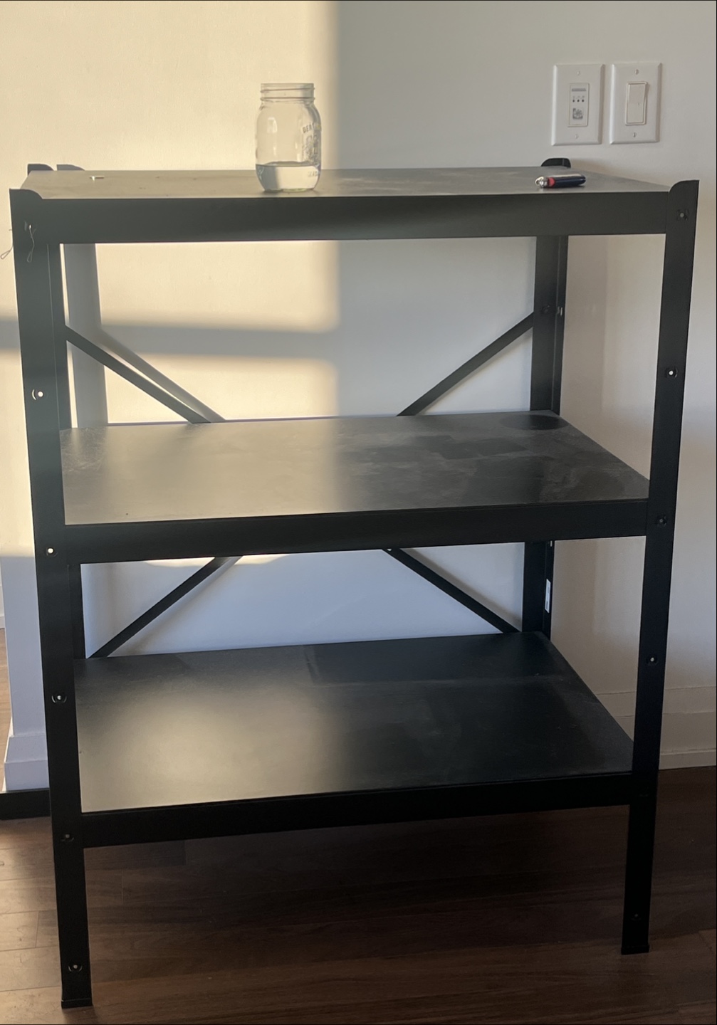 IKEA BROR Shelving Unit Black
