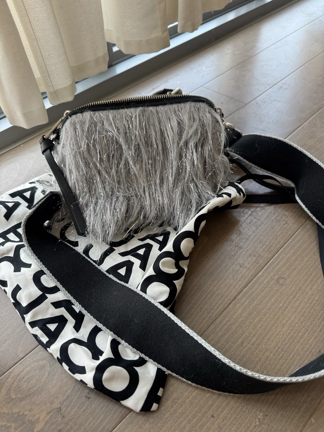 Marc Jacobs Snapshot Camera Bag Silver Tinsel - photo 2