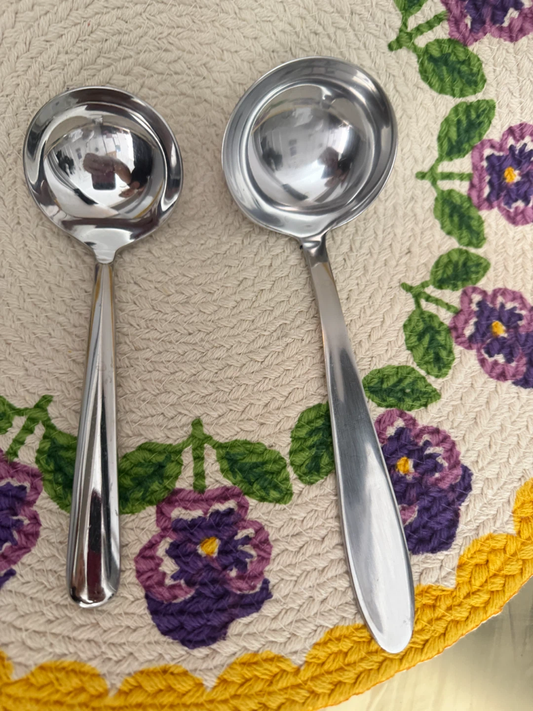 Crate & Barrel Stainless Steel Ladles - photo 2