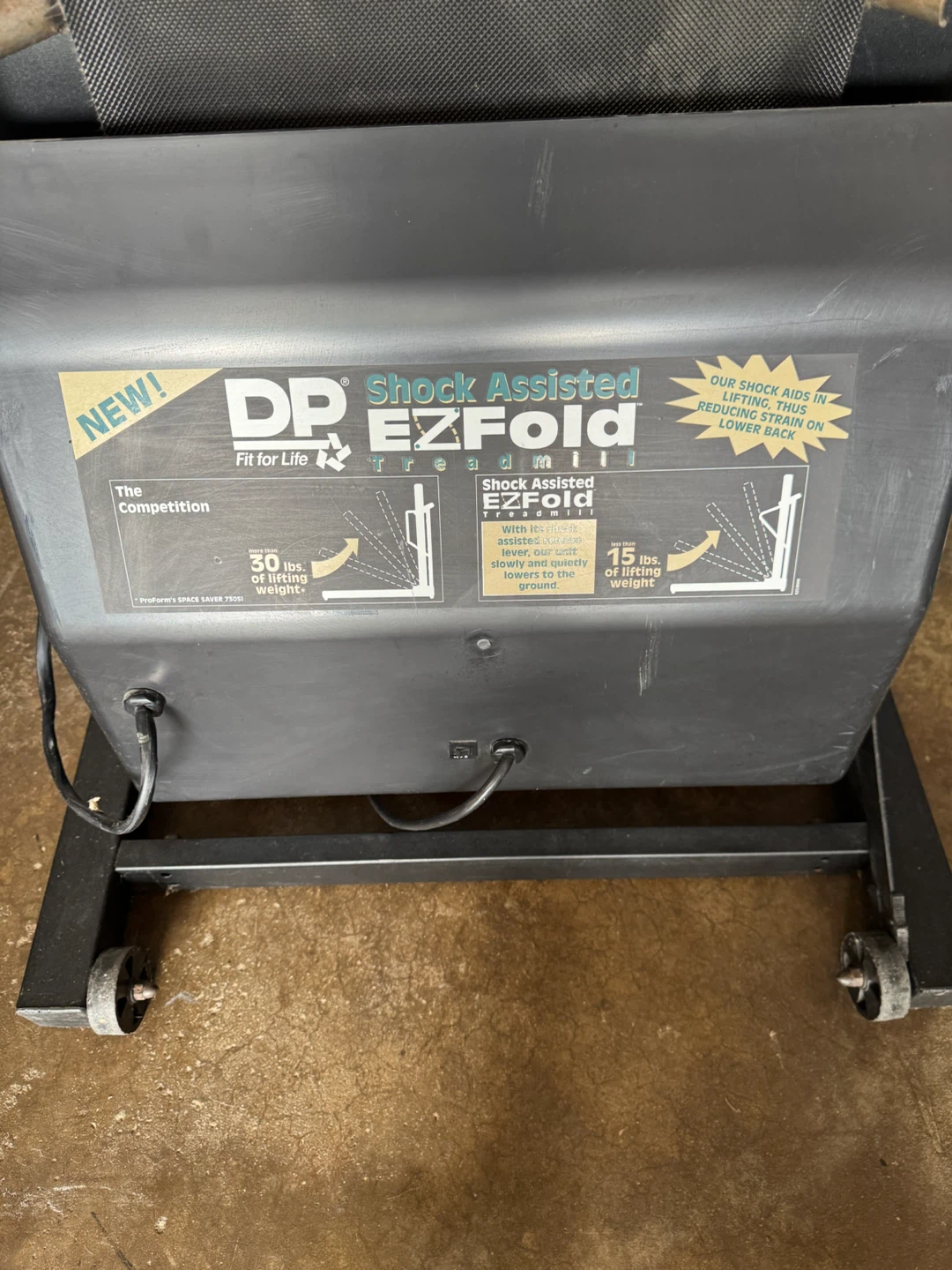 DP Fit for Life Shock Assisted EZFold Treadmill - photo 3