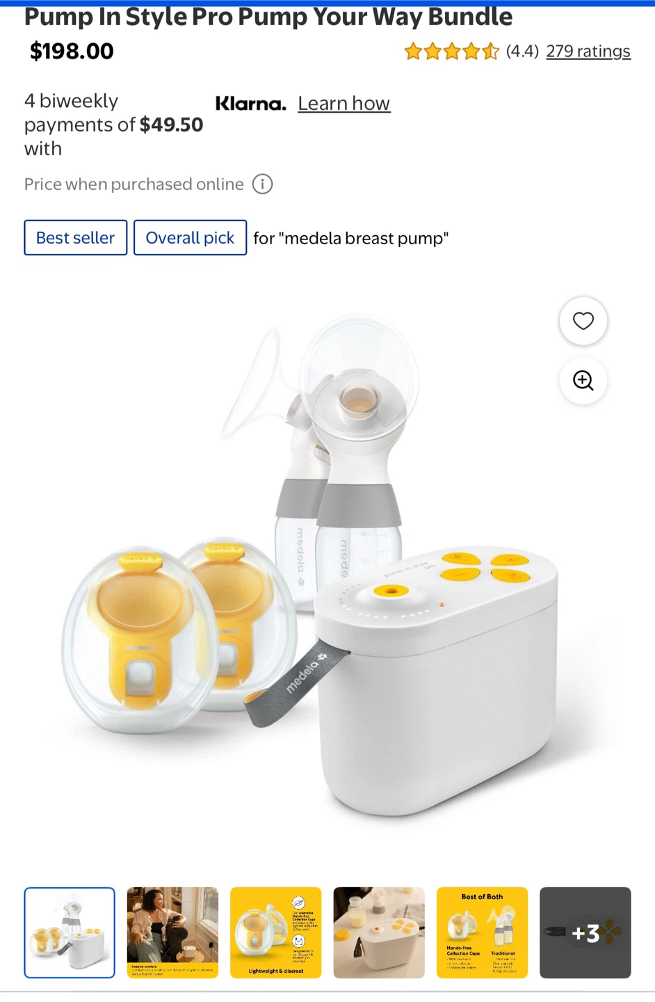 Medela Pump In Style Pro Breast Pump - photo 2