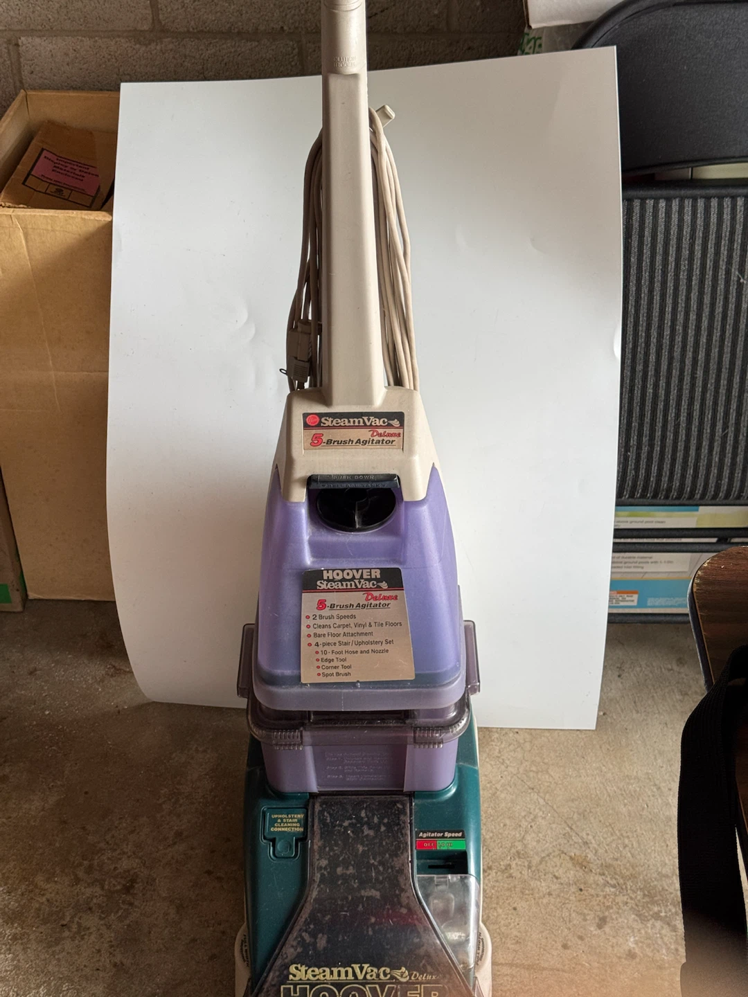 Hoover SteamVac Deluxe 5-Brush Agitator - photo 2